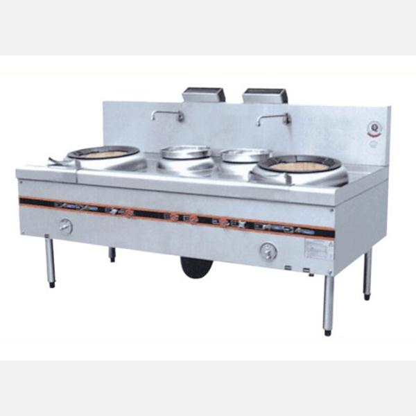 燃氣雙頭雙尾爐灶