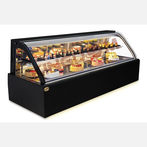 圓弧玻璃蛋糕柜